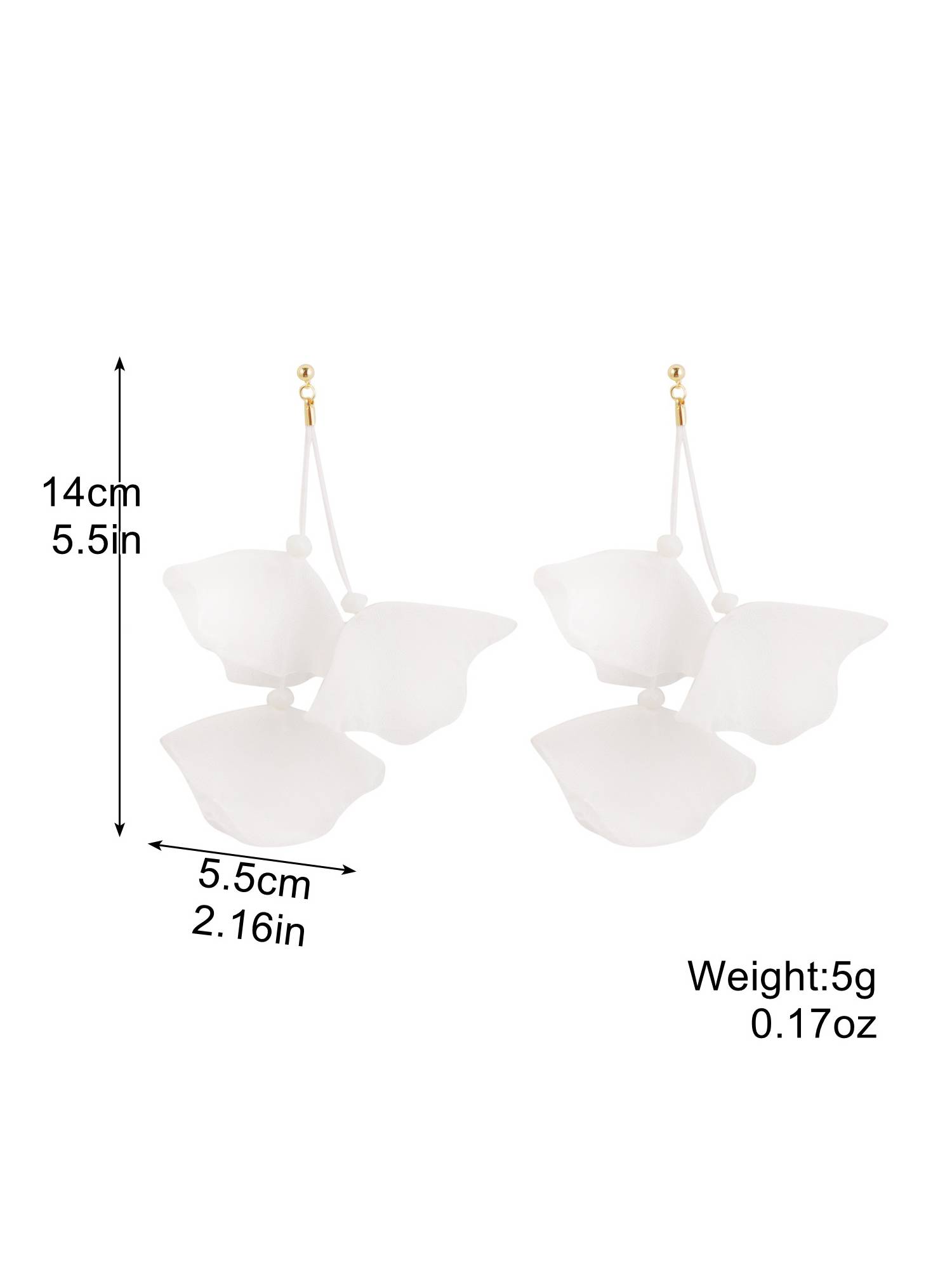 Petal Tassel Earrings