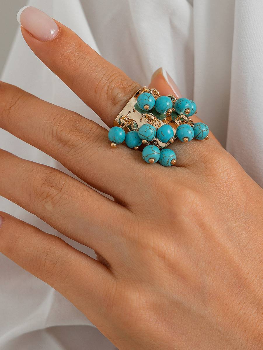 Bohemian Tassel Ring