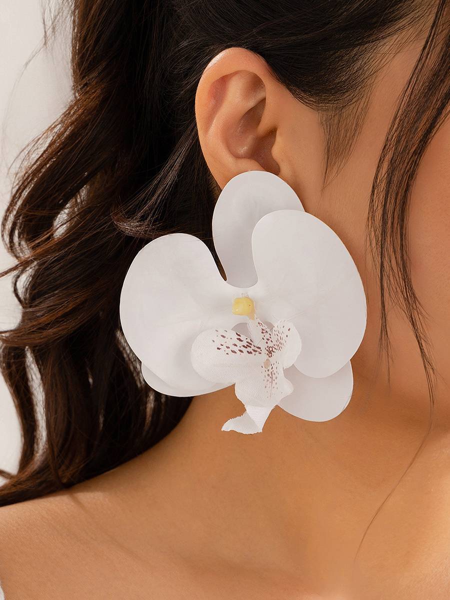 Phalaenopsis Necklace Earrings Hairpin