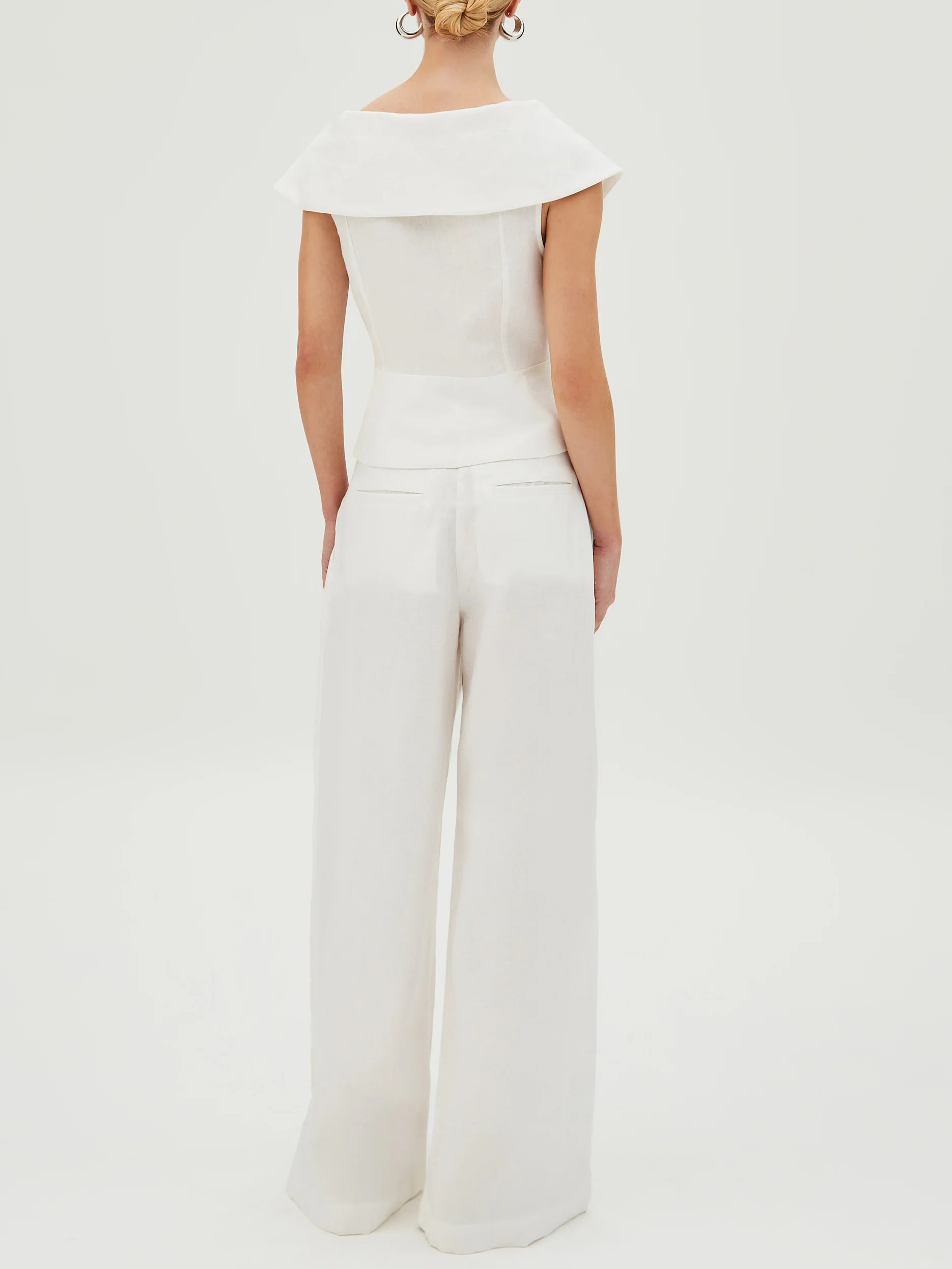 Elegant V-neck Short-sleeved Waist Shirt