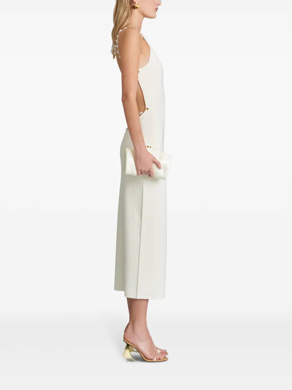 Backless Sexy Midi Dress