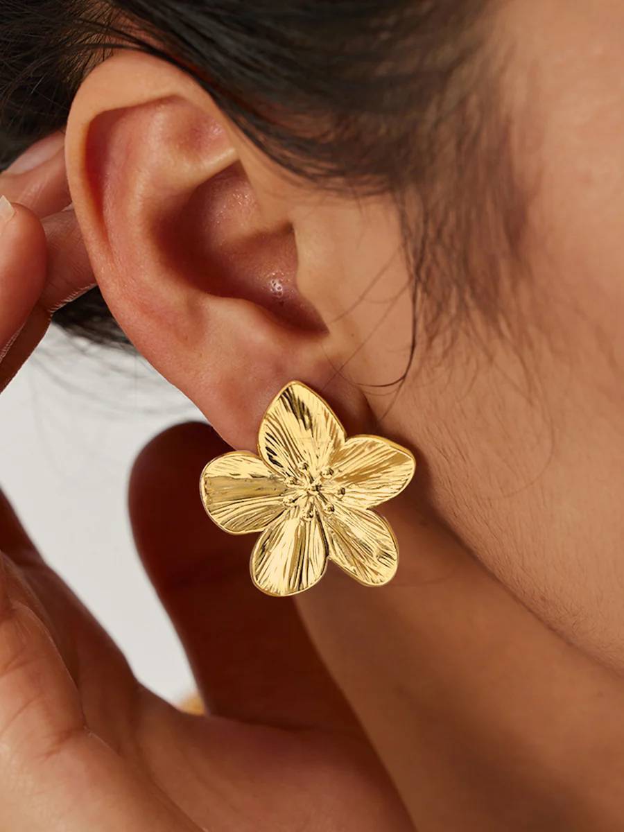 Flower Stud Earrings