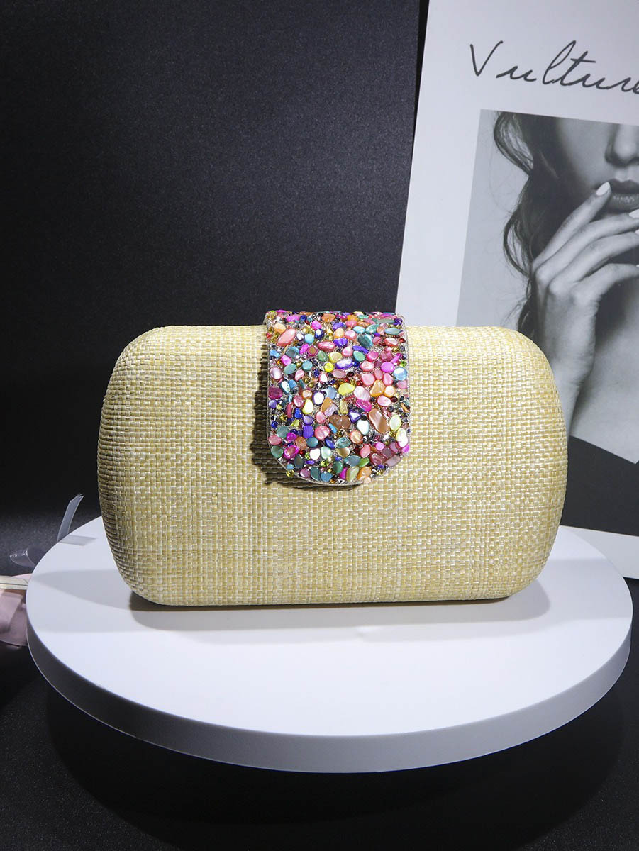 Simple Woven Evening Bag All-match Bag