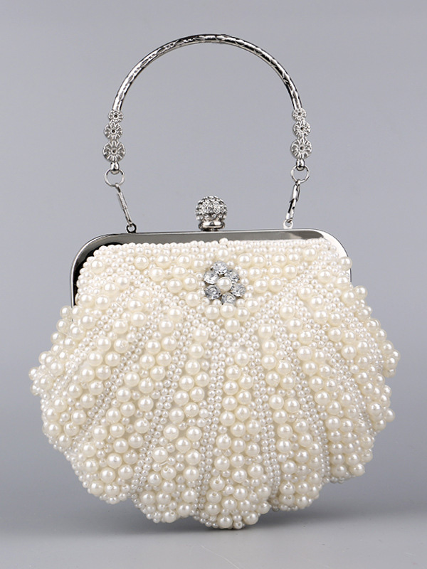 Evening Personalized Shell Pearl Bag