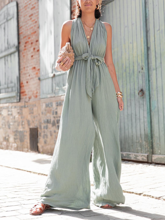 Multi-Way Convertible Wrap Jumpsuit