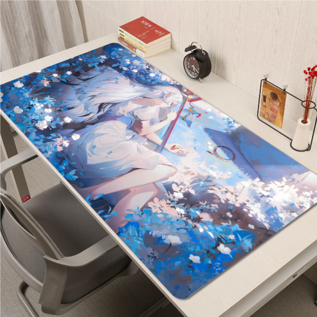 動漫電競超大遊戲加厚防滑鼠標墊