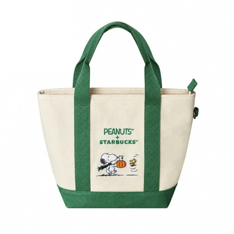 Starbucks × 史努比 Snoopy 聯名托特包
