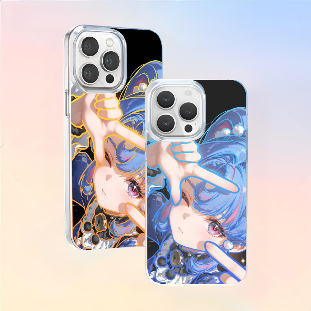 鳴潮極光金漸變防摔手機殼