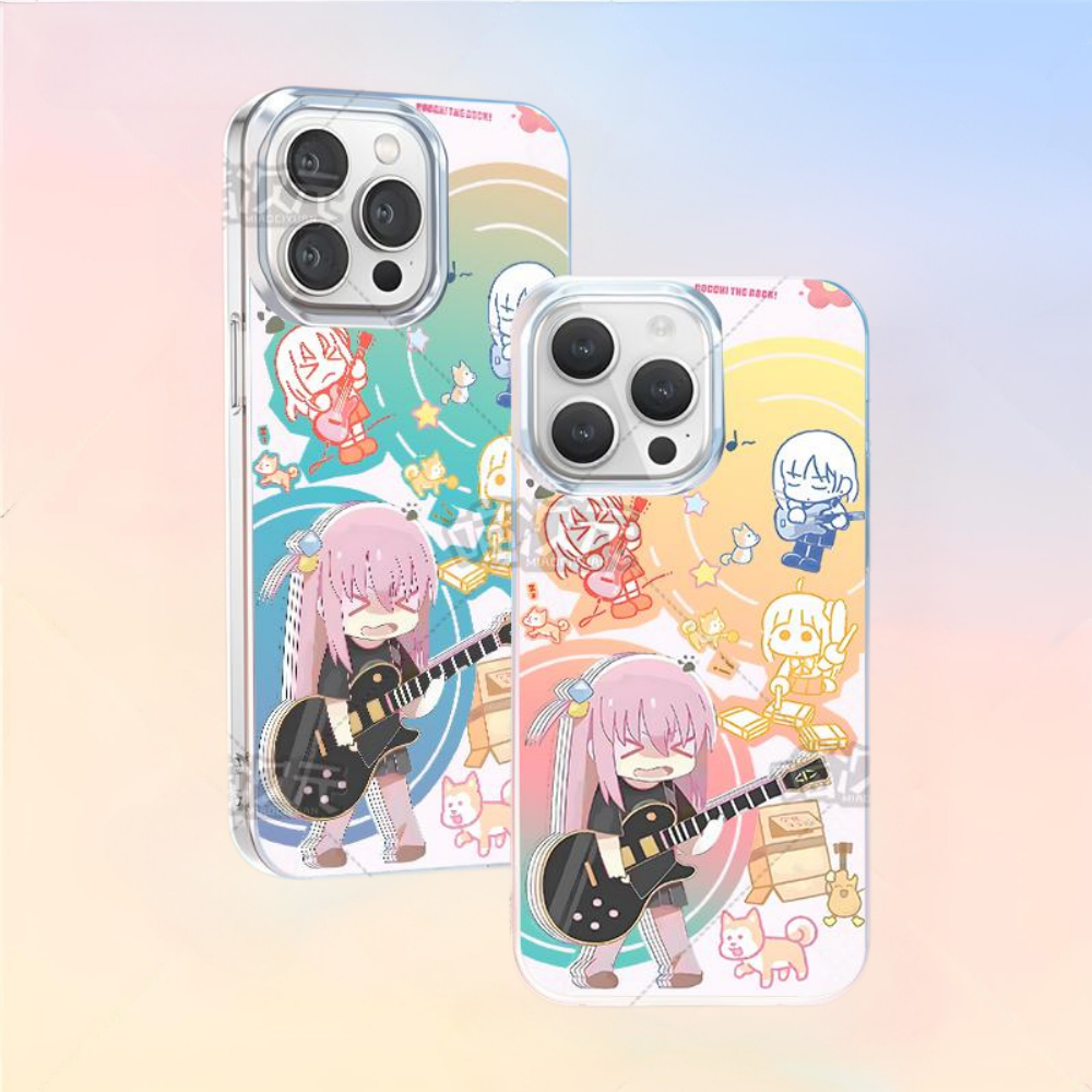 孤獨搖滾極光金手機殼