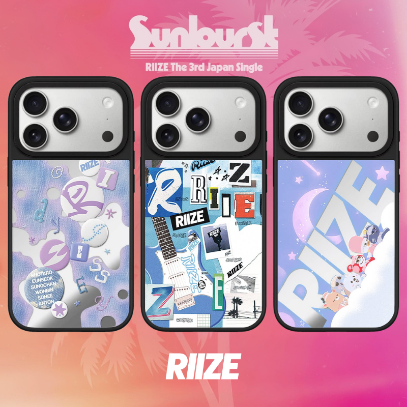 RIIZE 韓團鏡面磁吸手機殼｜MagSafe 潮流保護殼