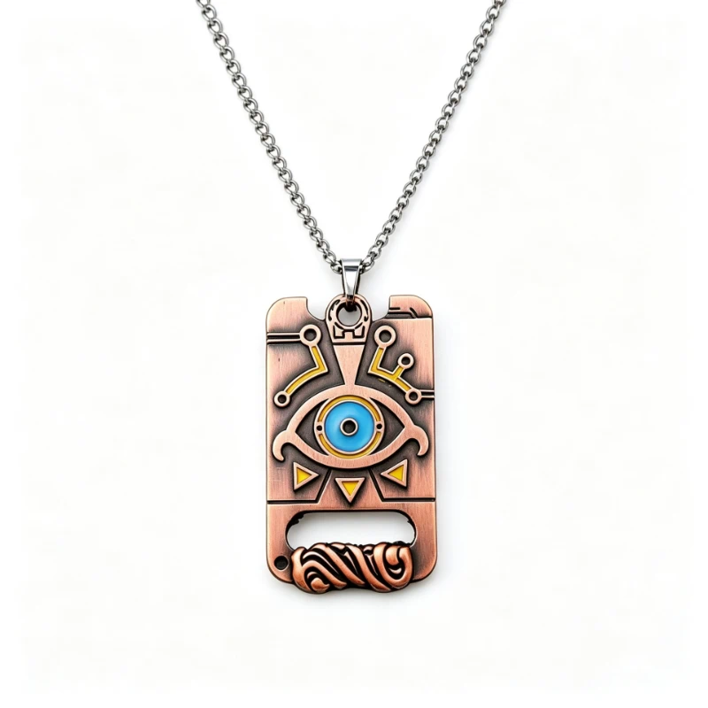 薩爾達傳說心之容器吊墜｜銅銀質感吊墜・Elden Ring 遊戲收藏飾品