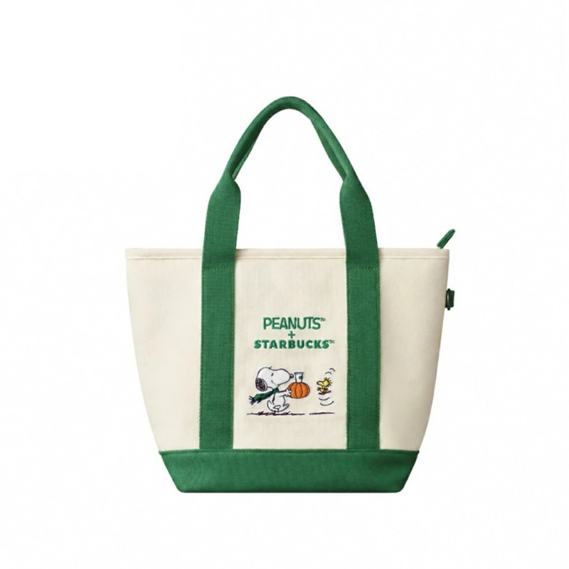 Starbucks × 史努比 Snoopy 聯名托特包