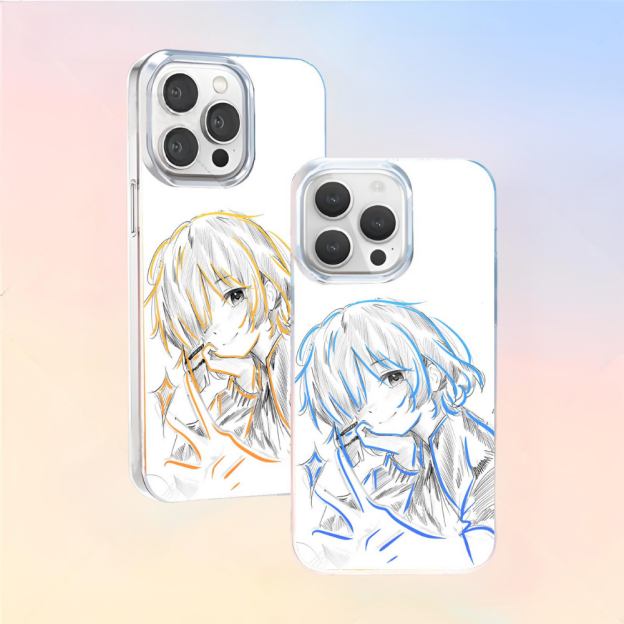 孤獨搖滾極光金手機殼