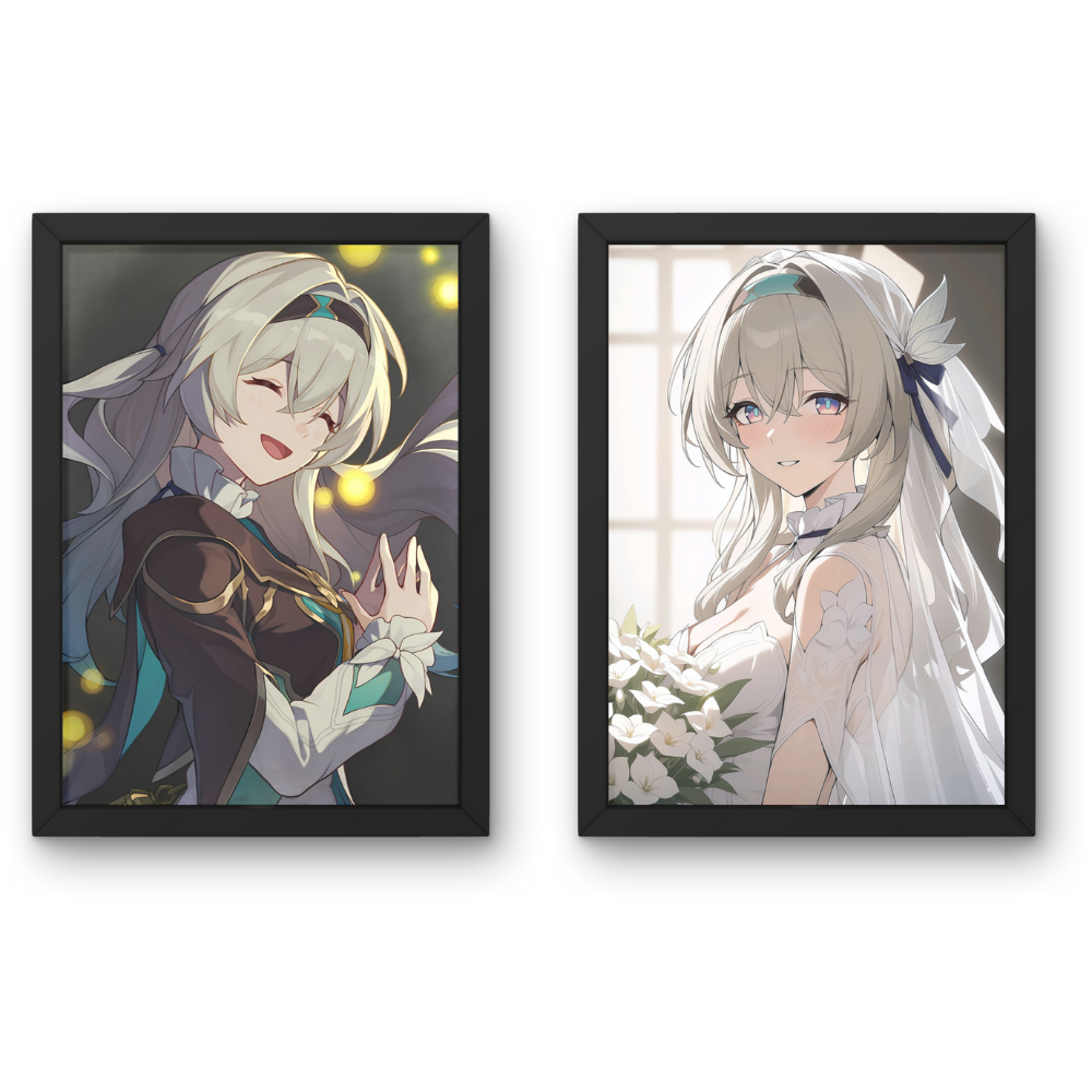 崩壞:星穹鐵道3D動漫立體畫海報 - 3D漸層與立體效果