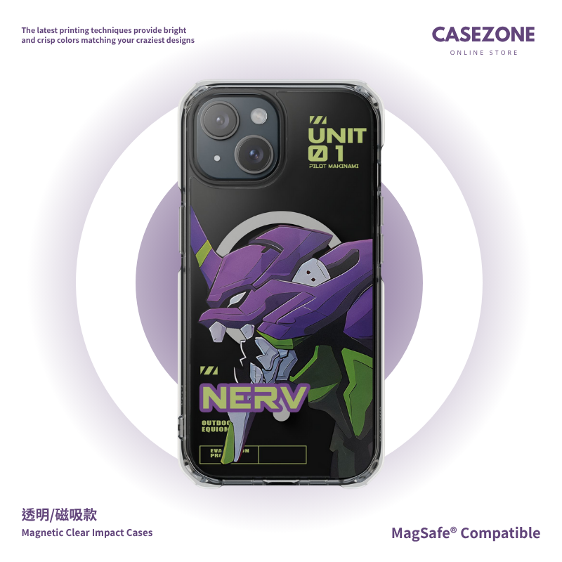 EVA&初號機磁吸手機殼-GOODTOYSTUDIO