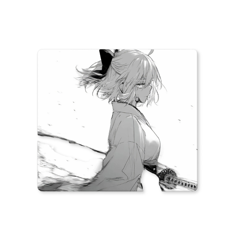 Fate/Grand Order 沖田總司鋼化玻璃滑鼠墊