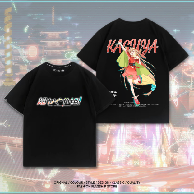 超時空輝耀姬 動漫主題印花短袖T恤