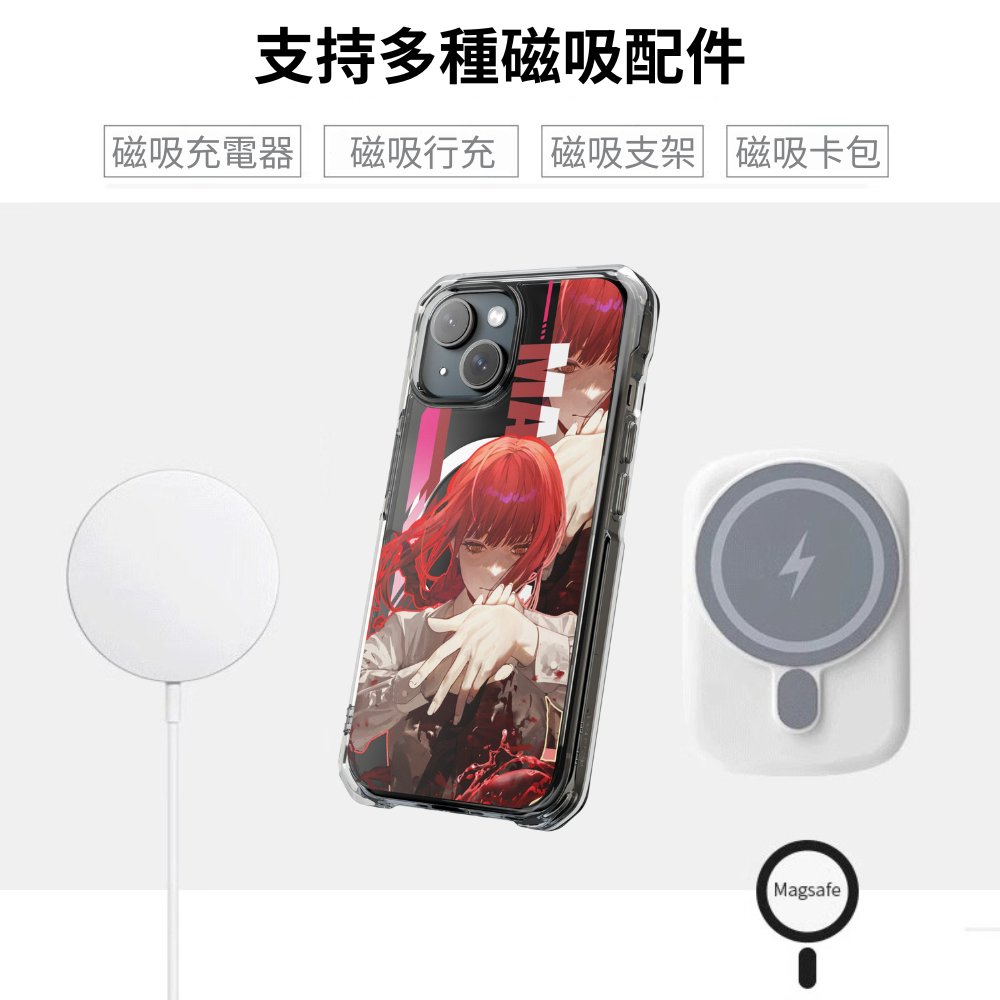 鏈鋸人&瑪奇瑪磁吸手機殼