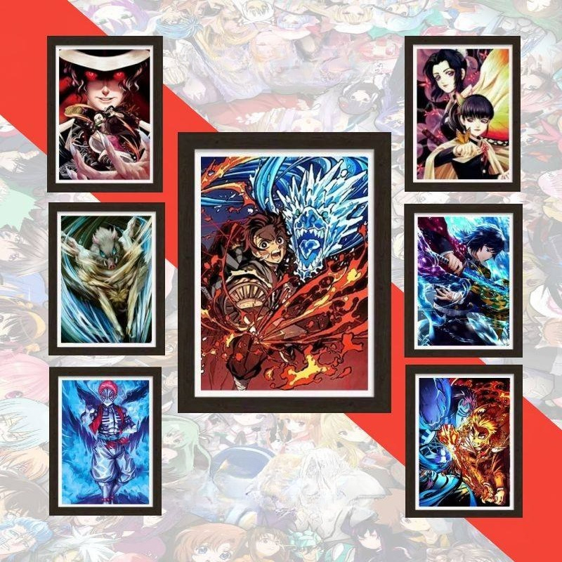 【大合集】動漫電影遊戲裸眼3D立體裝飾畫