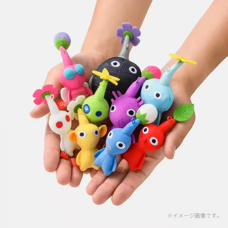 皮克敏 PIKMIN 迷你毛絨公仔掛件