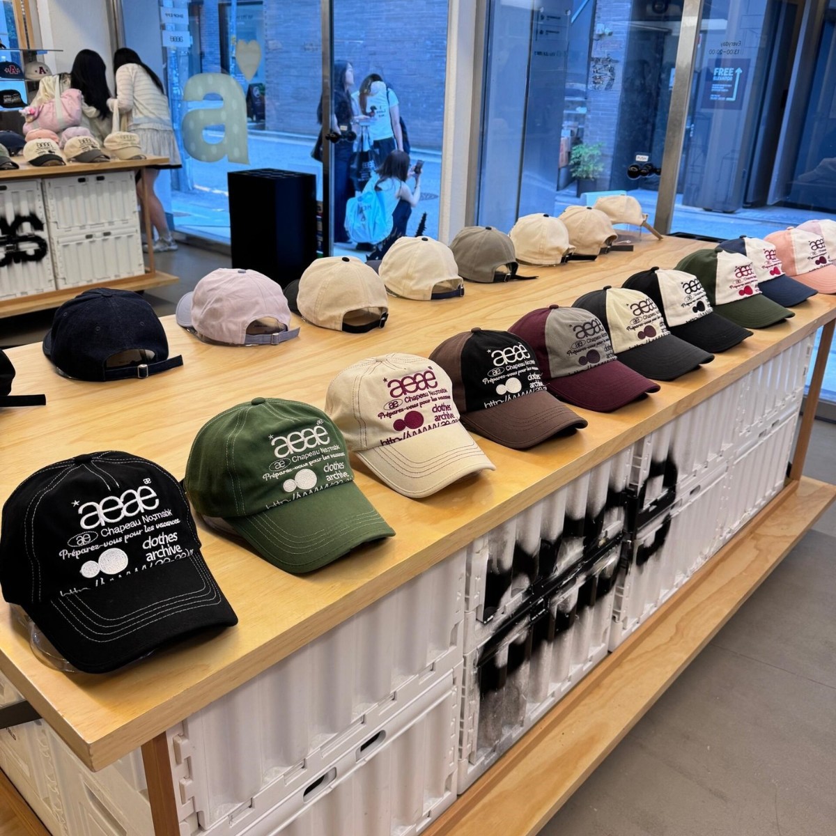 aeae 韓系街頭風迷彩刺繡棒球帽｜休閒遮陽鴨舌帽