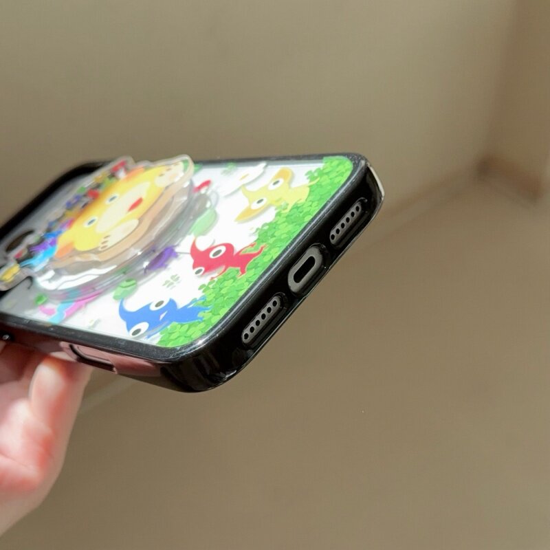 皮克敏 Pikmin 透明磁吸手機殼｜MagSafe 可愛保護殼