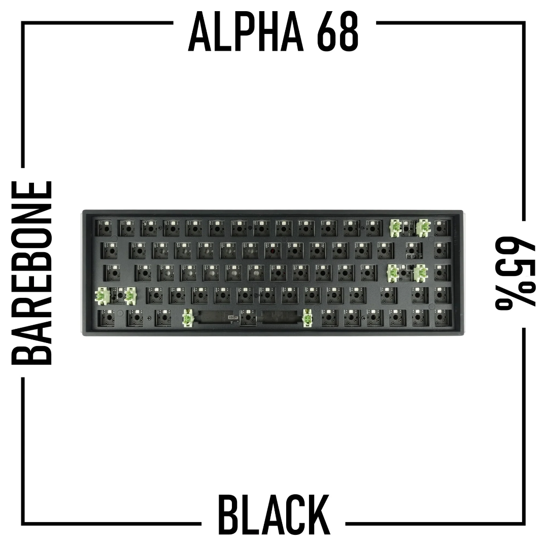 Alpha 68 - 65% 無線機械式鍵盤準系統套件-GOODTOYSTUDIO