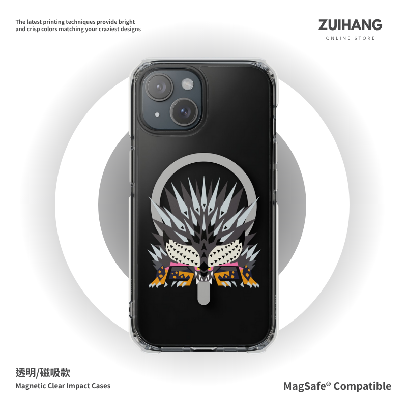 魔物獵人&滅盡龍磁吸手機殼-GOODTOYSTUDIO