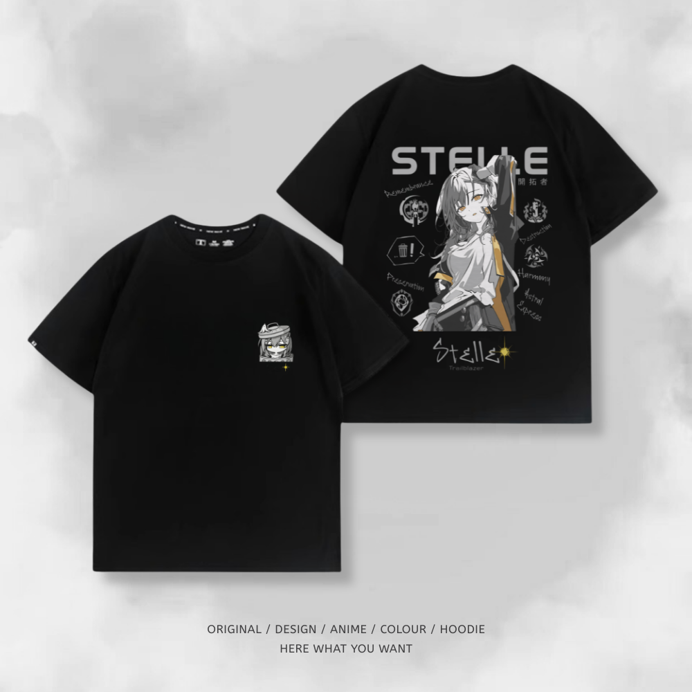 開拓者星 崩壞星穹鐵道粉絲自製T恤