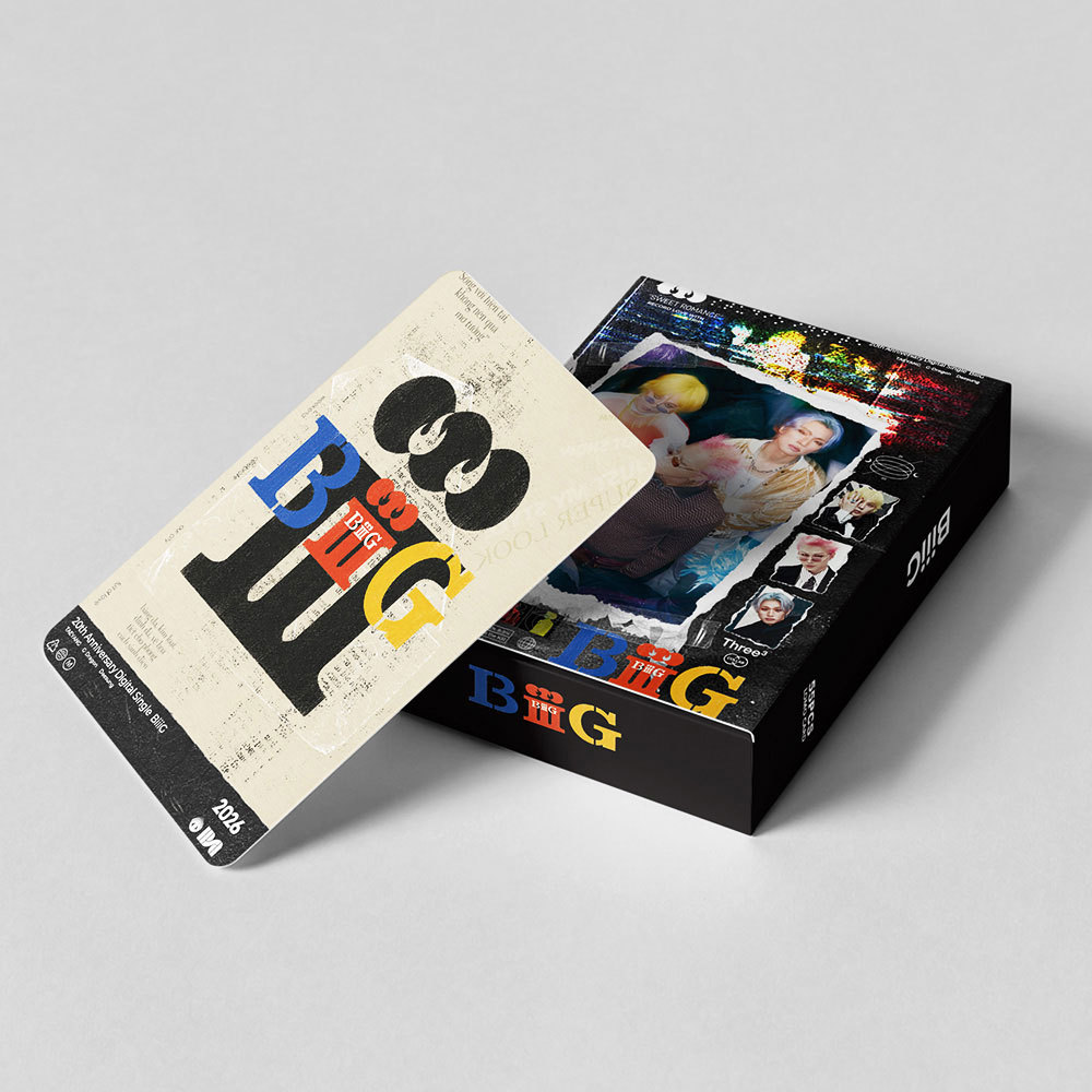 BIGBANG 專輯 BiiiG 收藏紀念 LOMO小卡