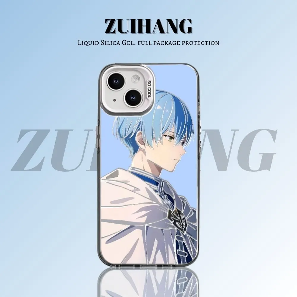 葬送的芙莉蓮 極光/彩銀 線條漸變防摔手機殼-GOODTOYSTUDIO