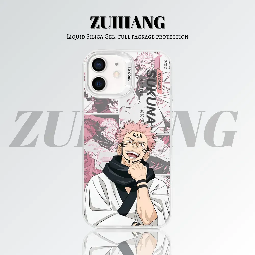 咒術迴戰彩銀防摔手機殼-GOODTOYSTUDIO