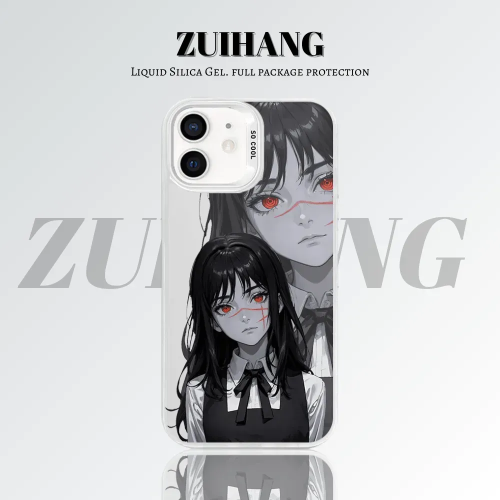 鏈鋸人彩銀防摔手機殼-GOODTOYSTUDIO