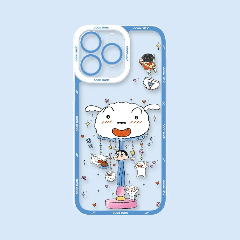 蠟筆小新透明防摔軟殼-GOODTOYSTUDIO