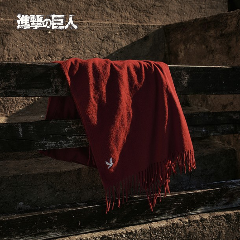 進擊的巨人米卡莎針織圍巾｜最終季限定款