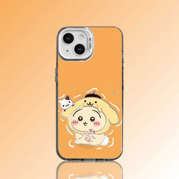 吉伊卡哇彩銀防摔手機殼