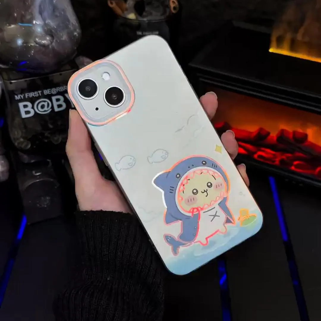 Chiikawa吉伊卡哇彩銀/極光金 防摔手機殼