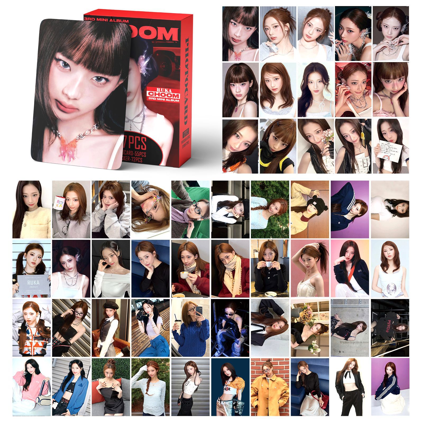 BABYMONSTER CHOOM 專輯 LOMO小卡