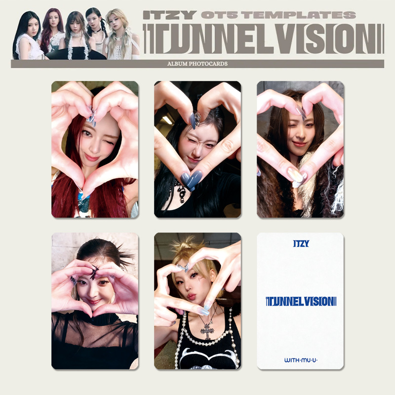 ITZY《TUNNEL VISION》特典卡｜K-POP收藏小卡