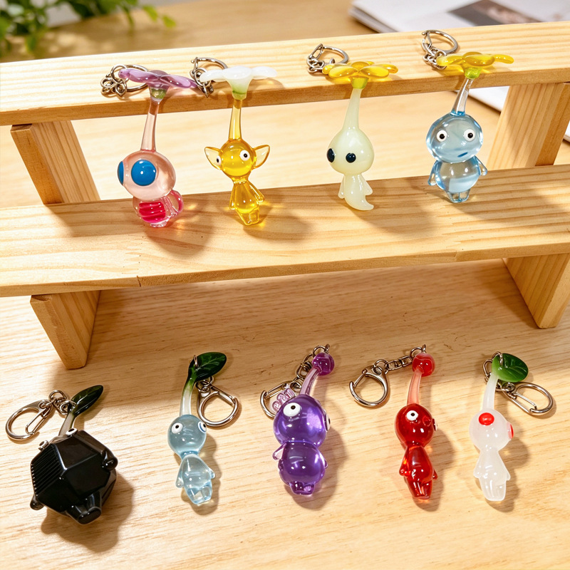 皮克敏 Pikmin 鑰匙圈｜可愛角色吊飾