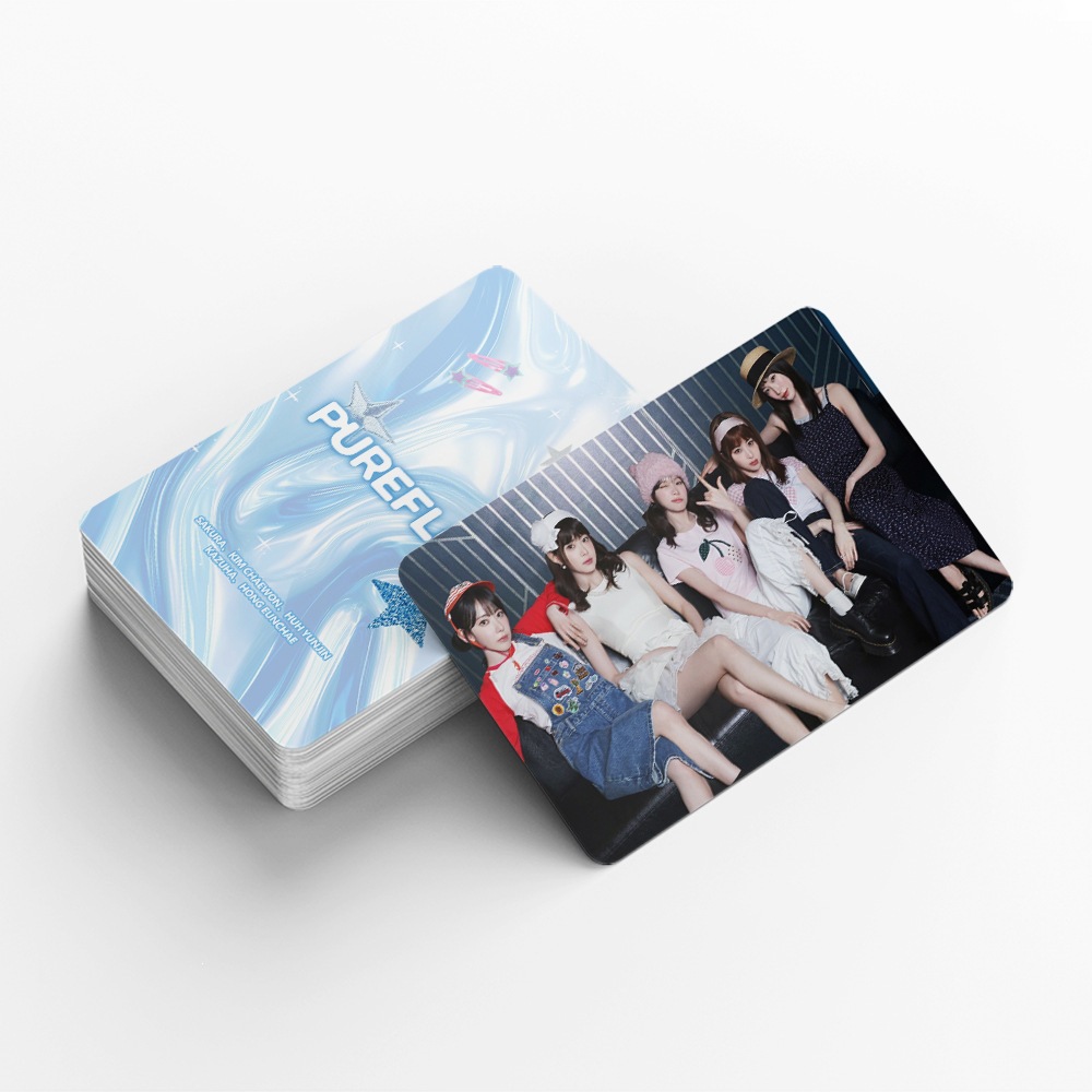 LE SSERAFIM 專輯 PUREFLOW 收藏紀念週邊 LOMO小卡