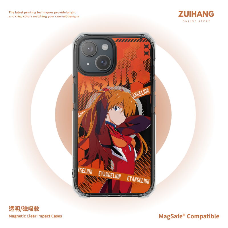 EVA&明日香磁吸手機殼-GOODTOYSTUDIO