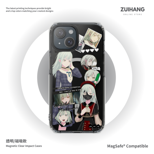 Ave Mujica&若葉睦磁吸手機殼-GOODTOYSTUDIO