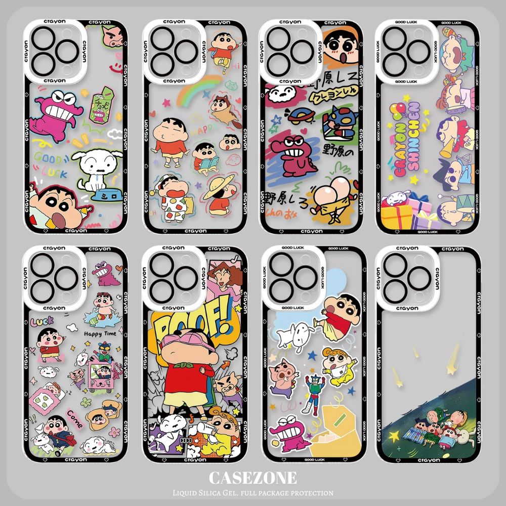 蠟筆小新透明防摔軟殼-GOODTOYSTUDIO