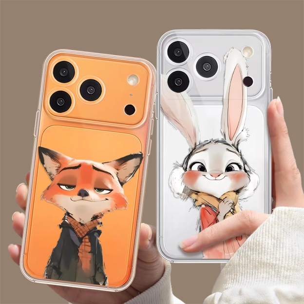 動物方城市 太空透明防摔軟殼