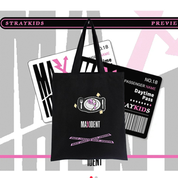 Stray Kids 同人應援週邊 帆布手提袋