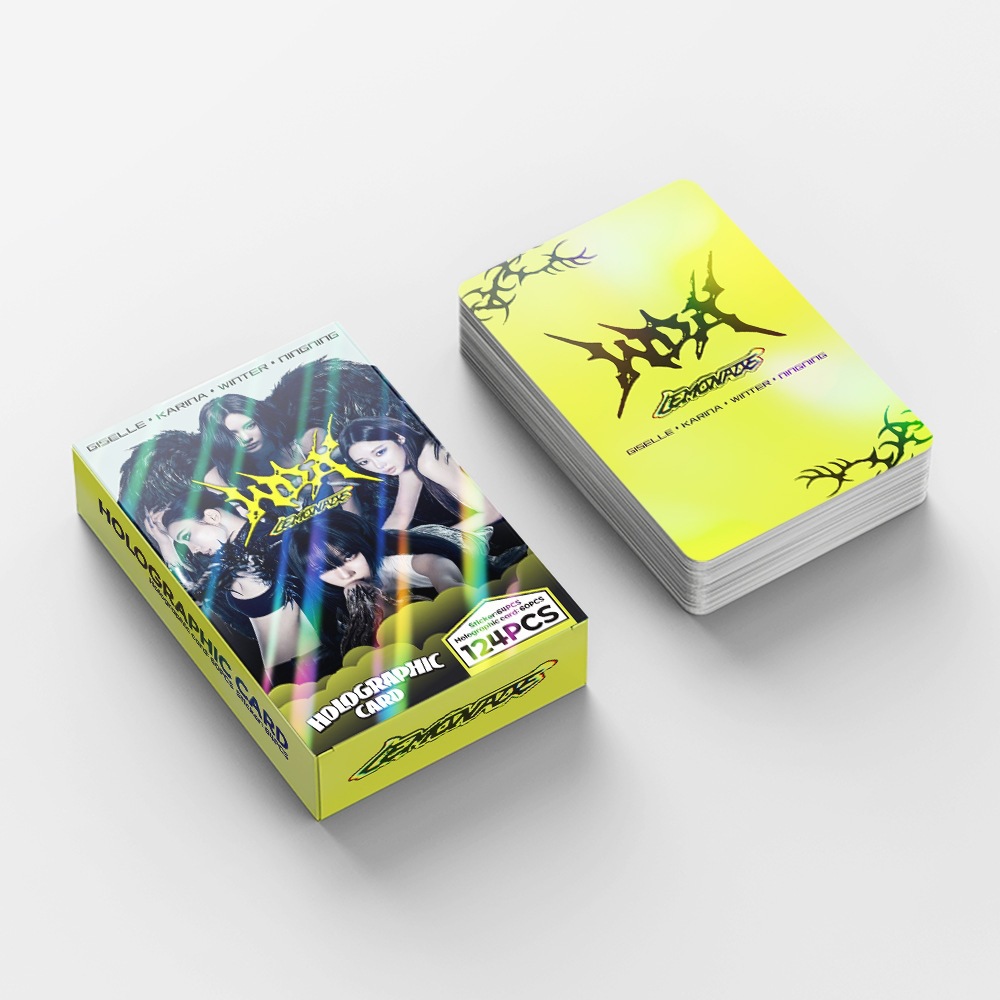 AESPA LEMONADE 專輯 LOMO鐳射小卡