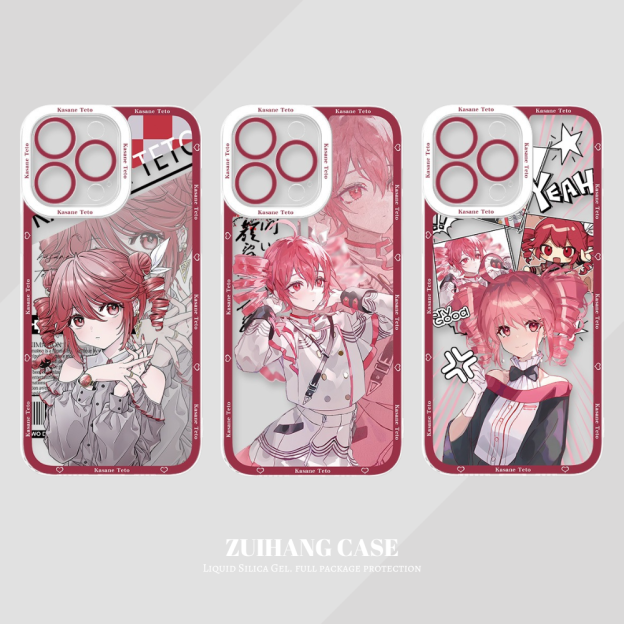 重音teto天使眼透明防摔軟殼