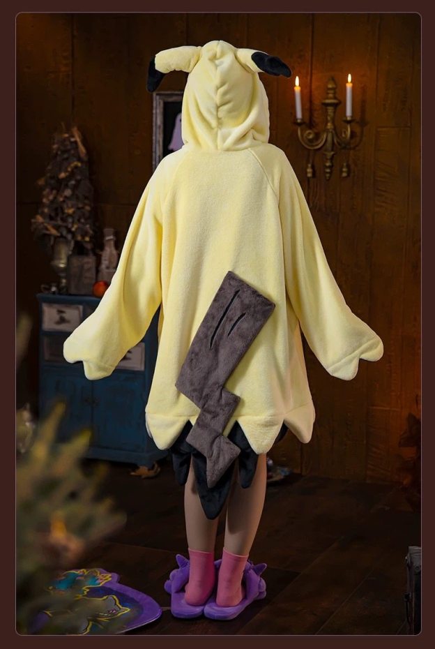 寶可夢 幽靈當家系列 家居室內棉拖鞋 耿鬼吐舌頭拖鞋