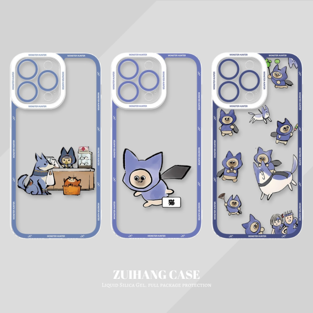 魔物獵人天使眼透明防摔軟殼-ZUIHANG SHOP
